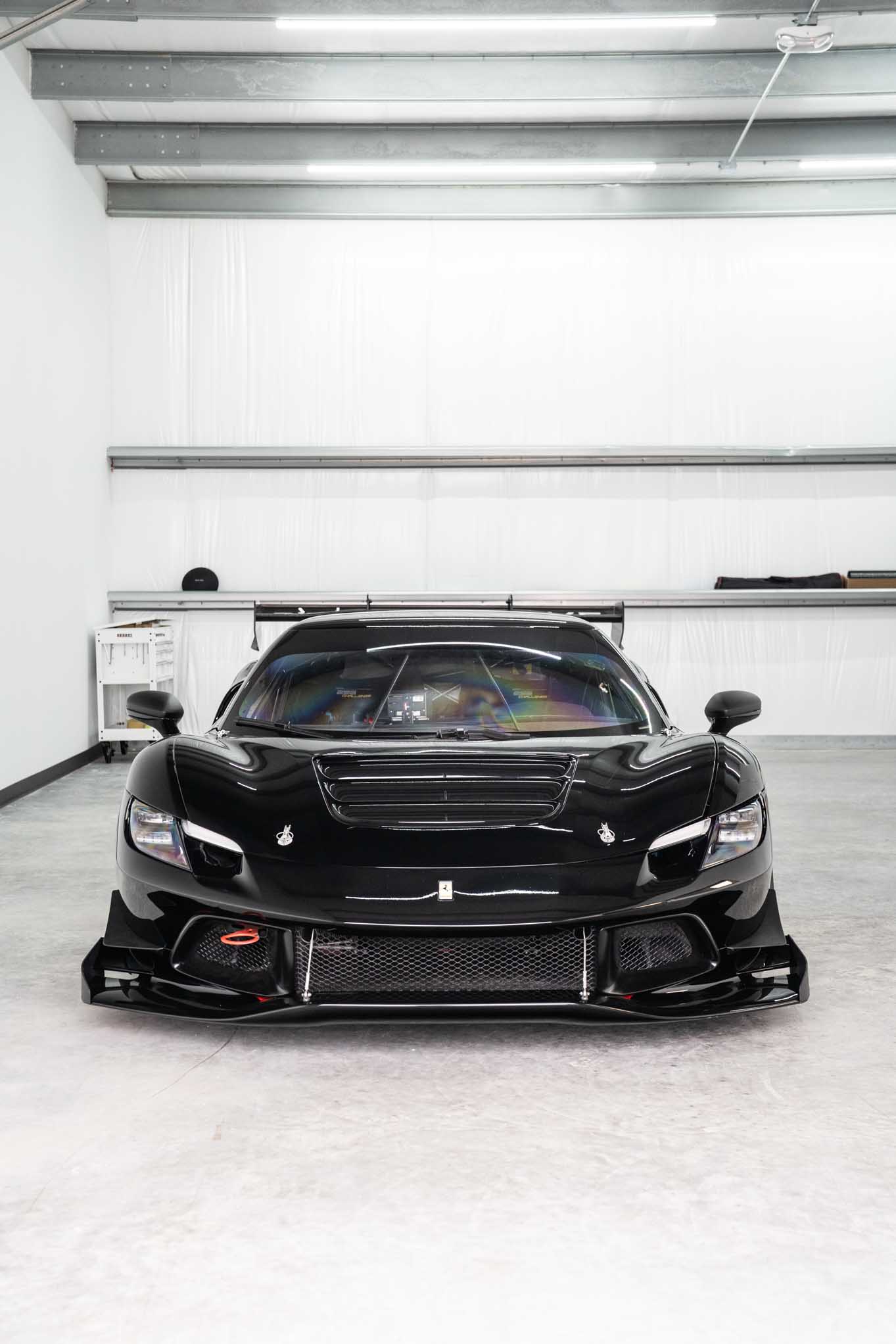 Ferrari Challenge Car Front Profile