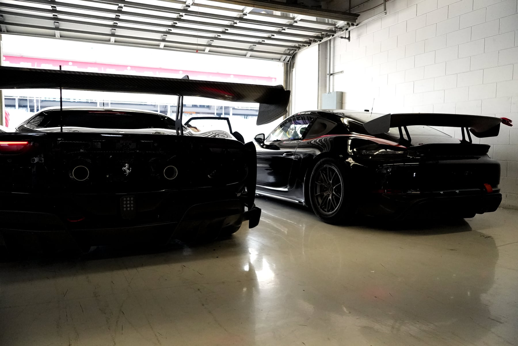 Track Garage Protection Work