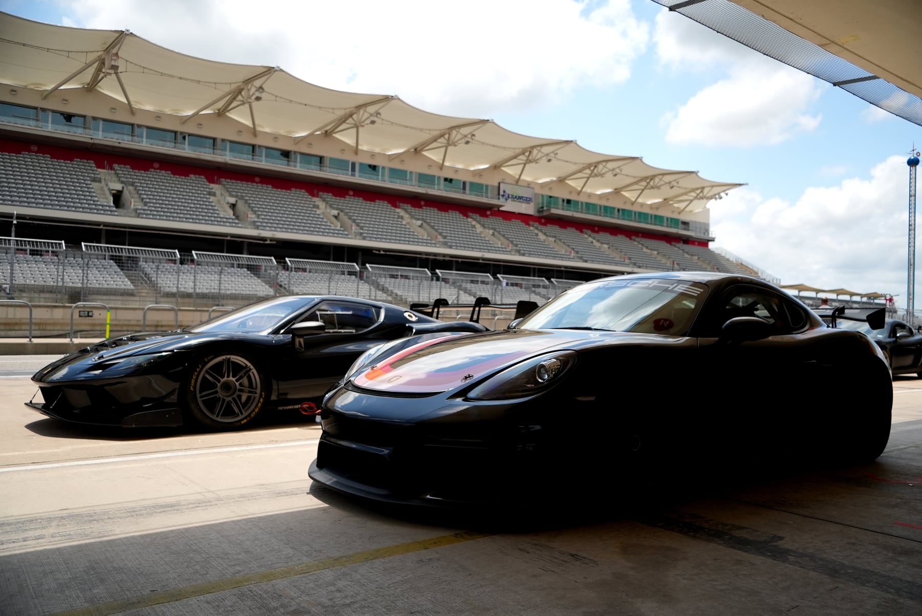 Protected Track Cars at COTA